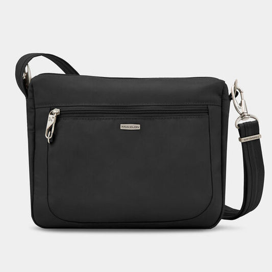 Travelon Anti-Theft RFID Classic Small E/W Crossbody Black