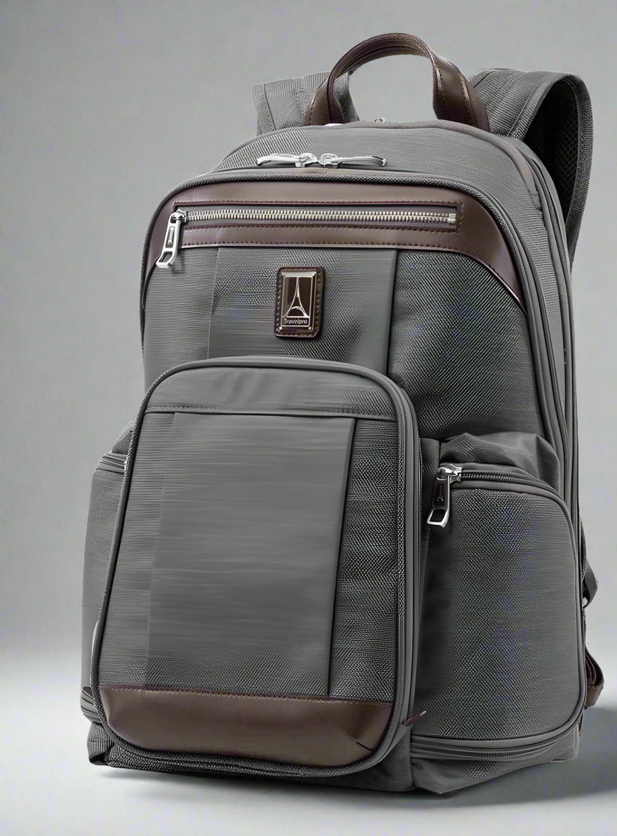 Travelpro Platinum® Elite RFID Business Backpack- 4091806 Vintage Grey