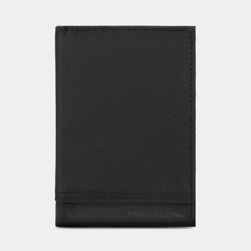 Travelon RFID Blocking Passport Wallet Black