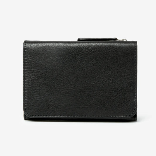 Osgoode Marley Leather RFID Zippered SNAP WALLET- 1250/1320 Black