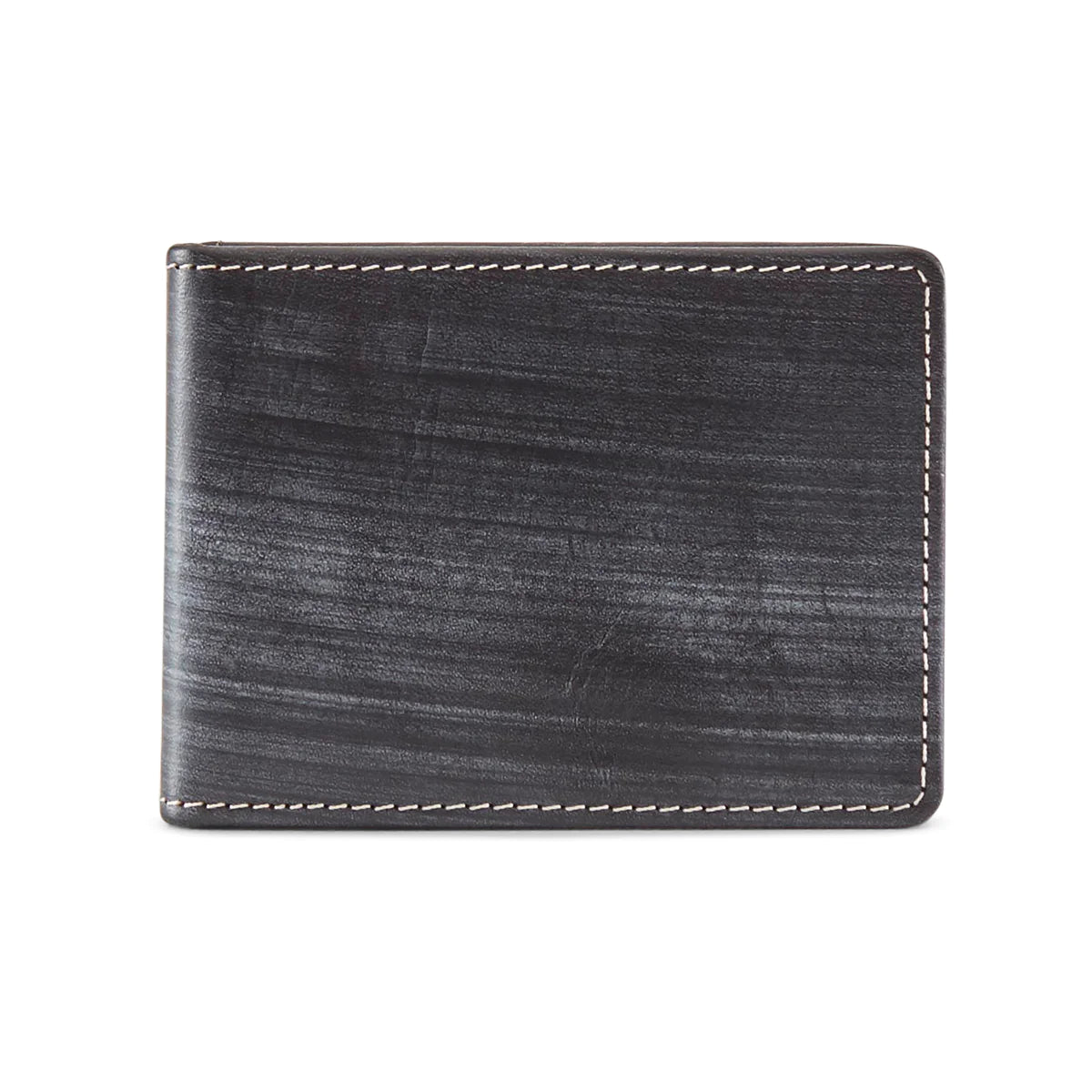 Osgoode Marley RFID Brushed THINFOLD bifold Wallet- 1171 Black