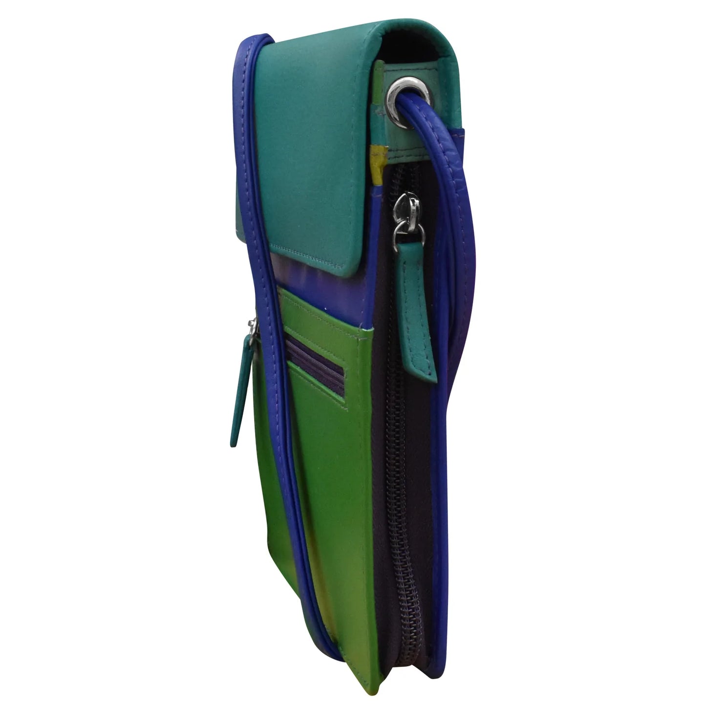 ili New York - RFID blocking Leather Organizer on a String - Large- 6824