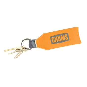 Chums Floating Neoprene Keychain- Assorted Colors Orange