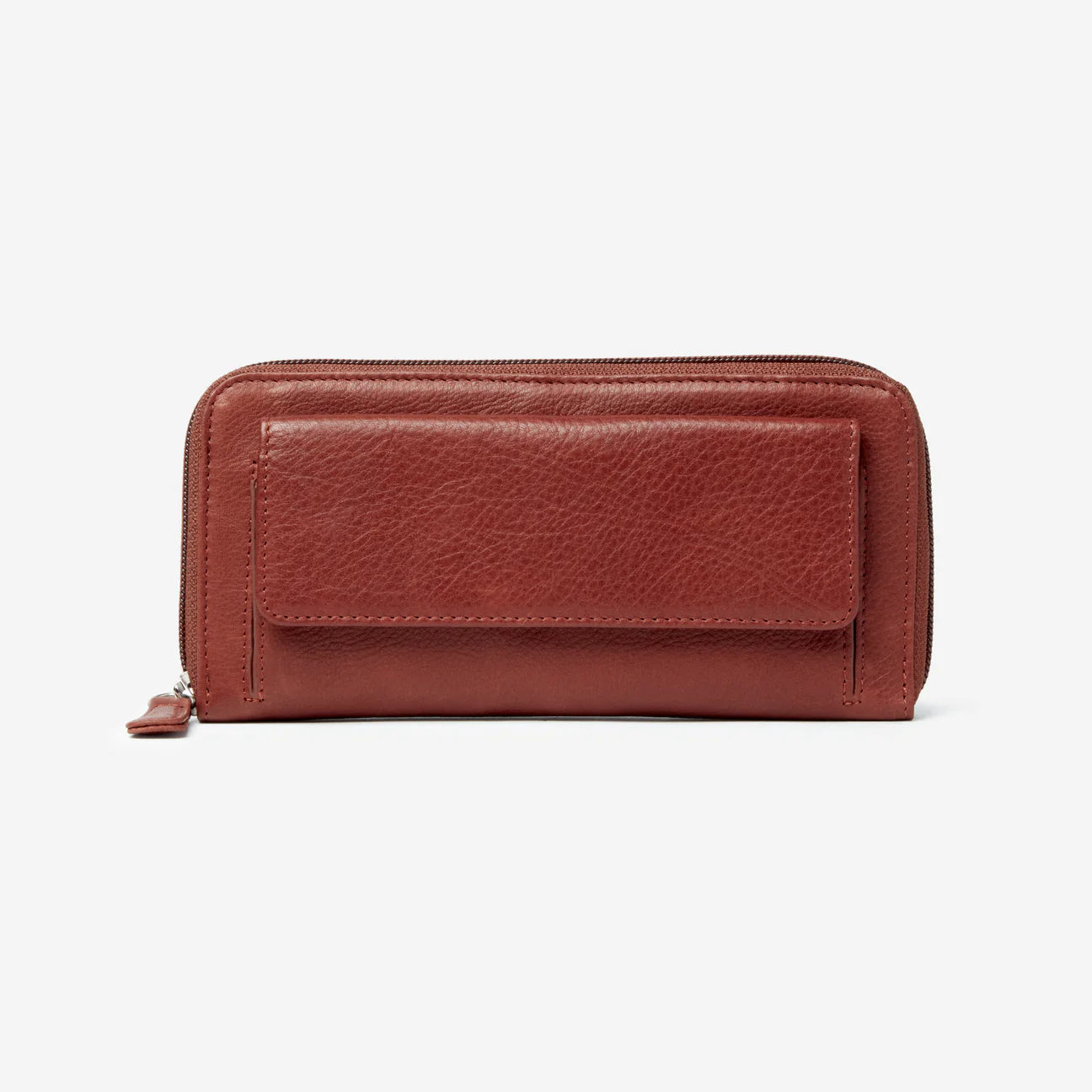 Osgoode Marley Leather RFID Zip Around Wallet- 1251 Brandy