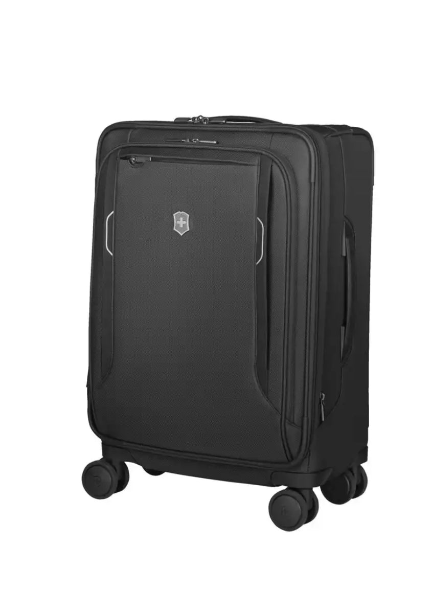 Final Sale- Victorinox Werks 6.0 Frequent Flyer PLUS 22.8" Softside Carry-On Spinner