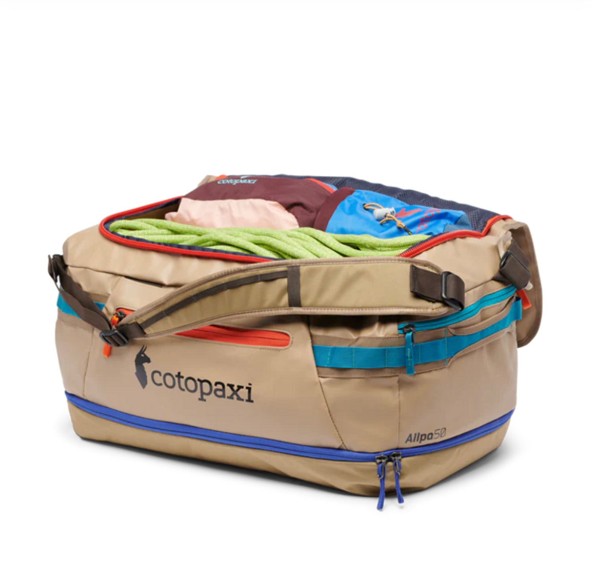 On Sale- Cotopaxi- Allpa Duo 50L Backpack/Duffel - Desert