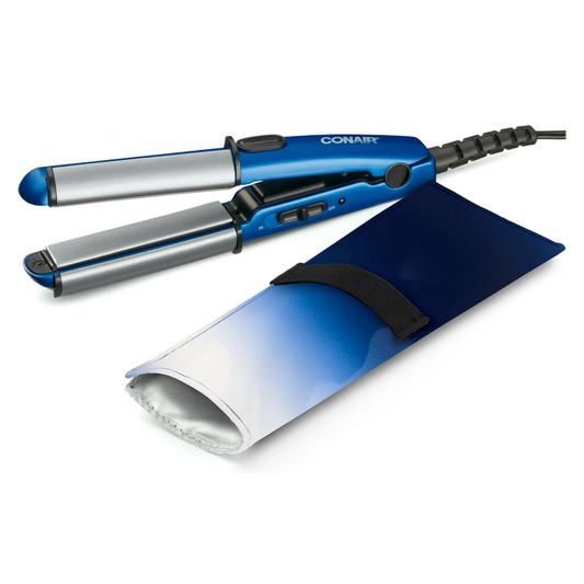 Conair® 2-in-1 Dual Voltage Ceramic Hair Straightener/Curling Iron
