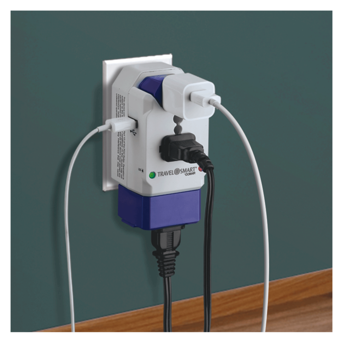 TravelSmart® by Conair All-in-One International Adapter with USB
