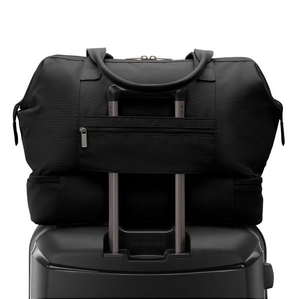 Samsonite COMPANION BAGS Drop Bottom Weekender Laptop Duffle w/ trolley sleeve passthrough