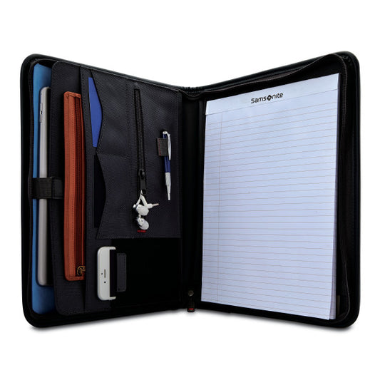 Samsonite XENON BUSINESS ACCESSORIES Zip Portfolio Black
