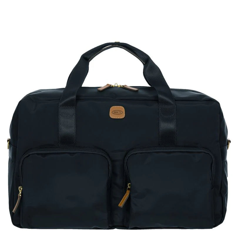 Bric's X-BAG Boarding Duffle w/ Pockets Midnight