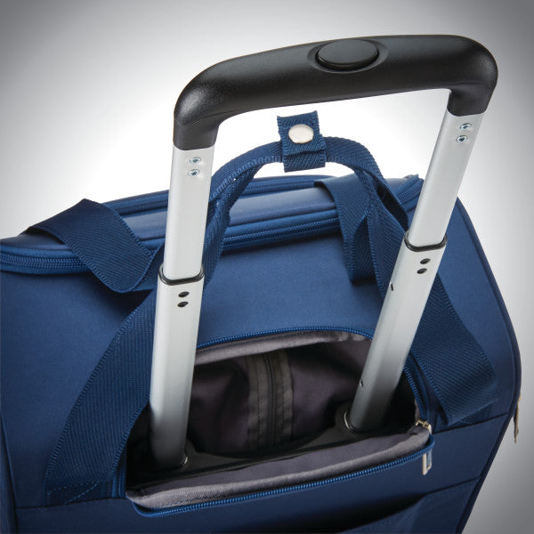 Samsonite Softside Underseat Spinner w/ USB Port and trolley sleeve passthrough
