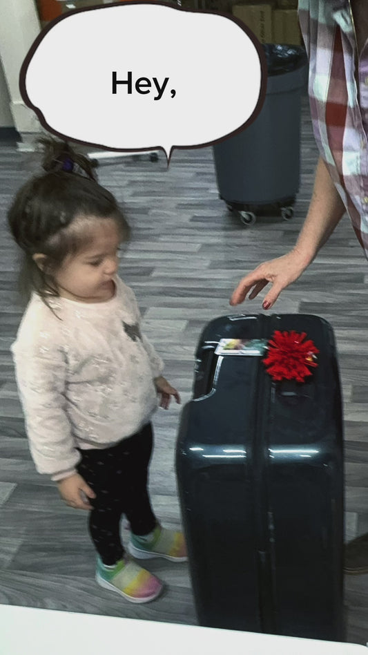 Lieber's Luggage® Lab- Bongels Bag Identifiers (Handmade in ABQ, NM)