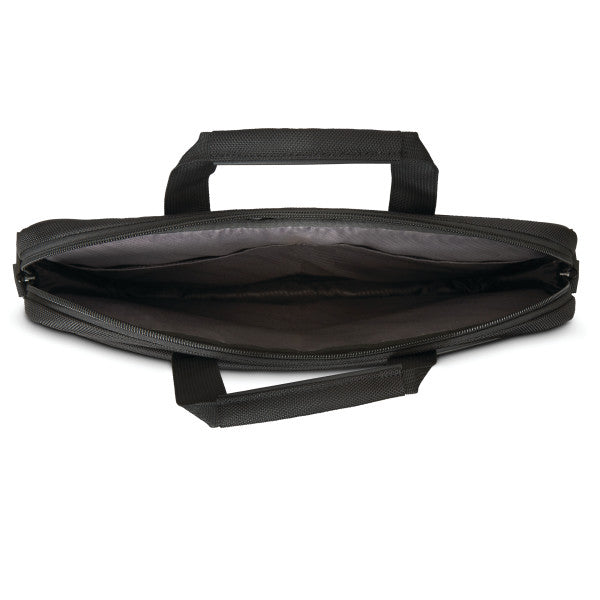 Samsonite CLASSIC 2 15.6” Shuttle RFID Zippered Briefcase w/ trolley sleeve passthrough