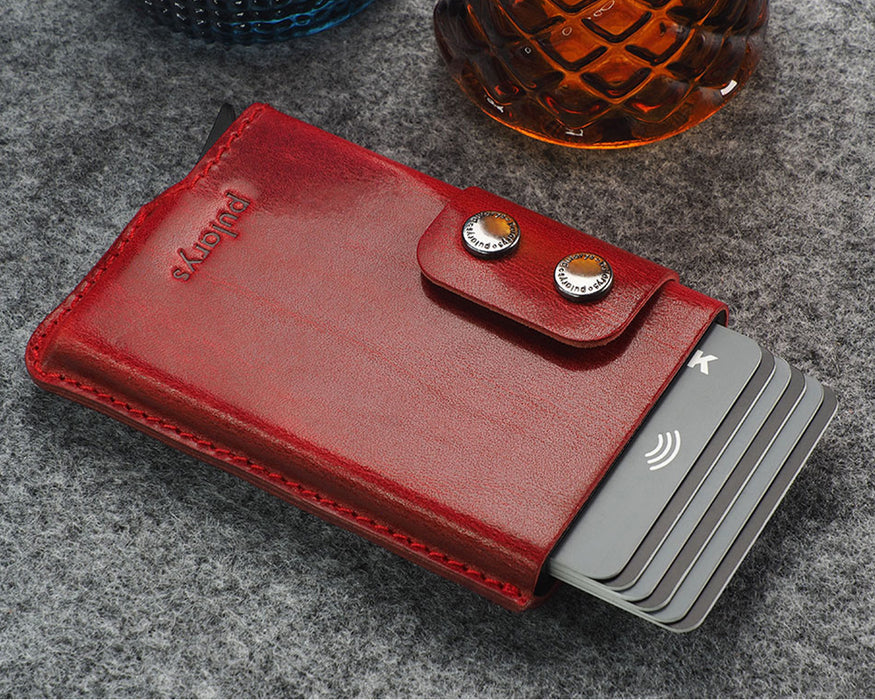 Retro 51 Pularys - FUNKY RFID Wallet | Red