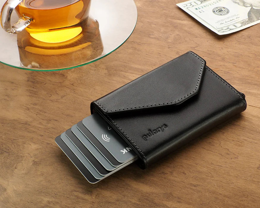 Retro 51 Pularys - RAVEN RFID Wallet- Italia Leather