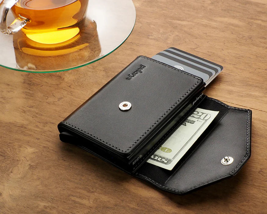 Retro 51 Pularys - RAVEN RFID Wallet- Italia Leather