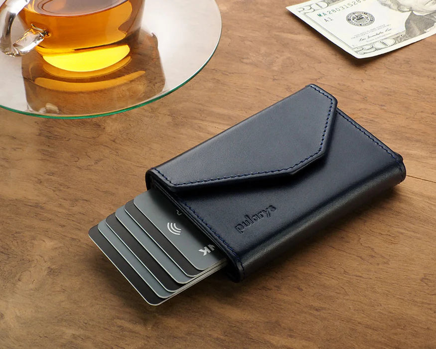 Retro 51 Pularys - RAVEN RFID Wallet- Italia Leather