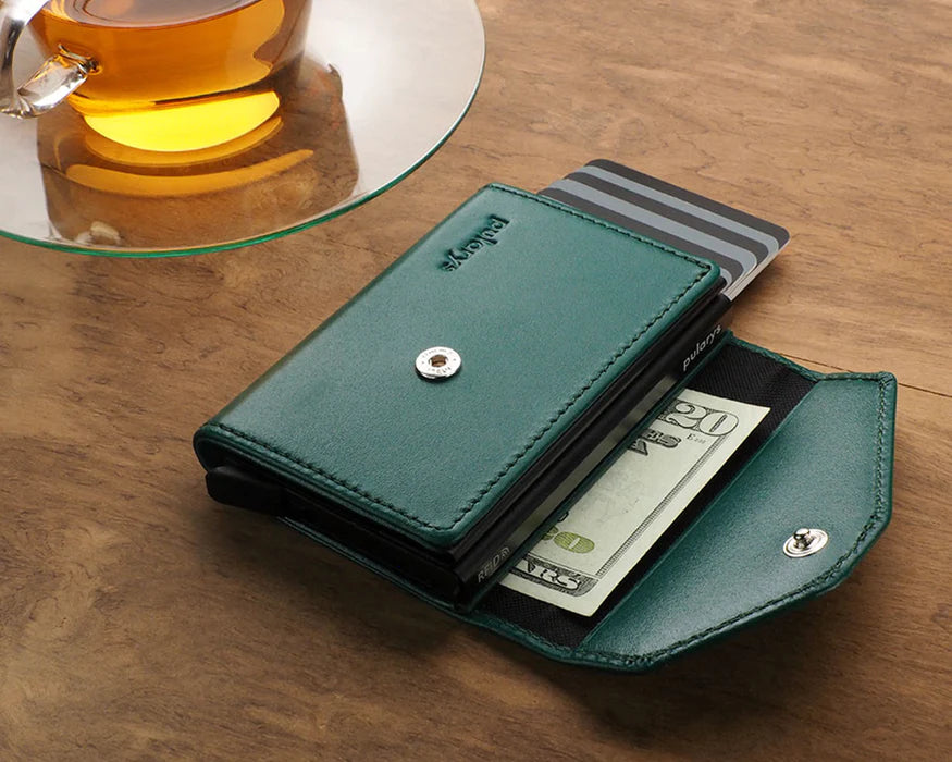 Retro 51 Pularys - RAVEN RFID Wallet- Italia Leather
