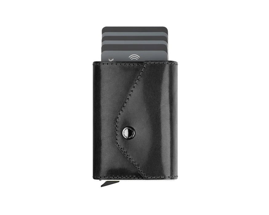 Pularys - PORTER RFID Wallet - Nomad Leather Black