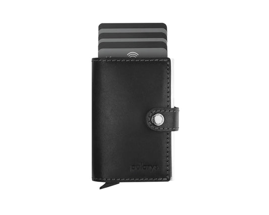 Retro 51 Pularys - VIKING RFID wallet with AirTag pocket | Black
