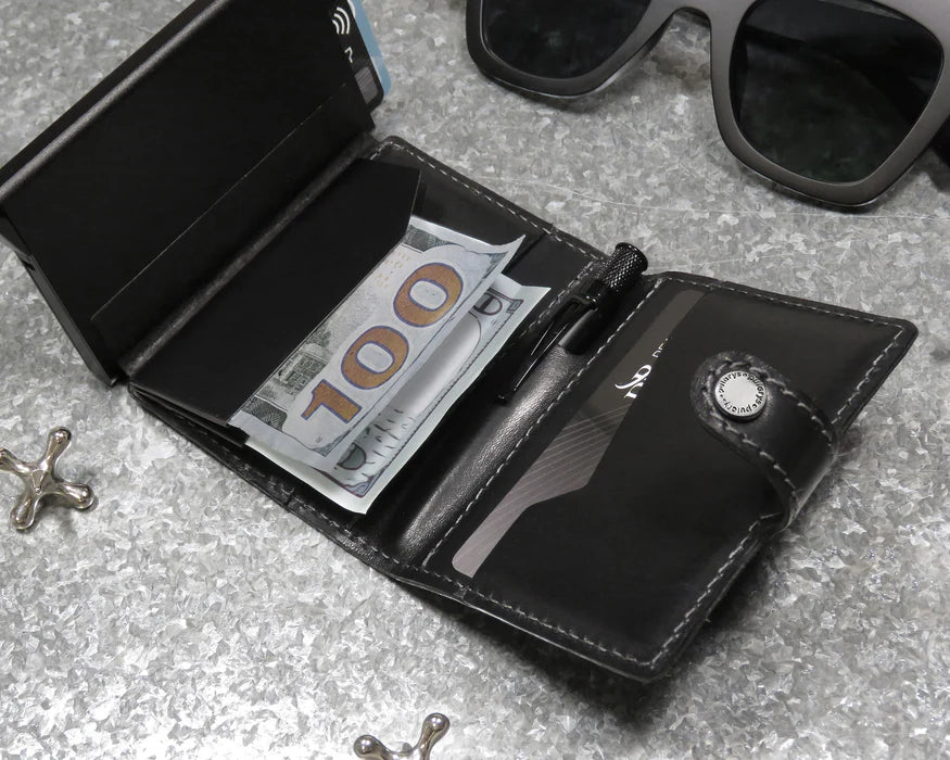 Pularys Modern Traveler Wallet Black