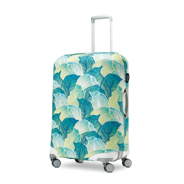 Samsonite Luggage Cover- Size Medium Leaf Print