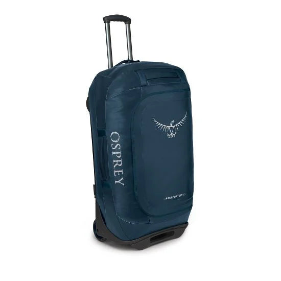 Osprey Transporter® Wheeled Duffel 90L Travel Wheels | Gear Hauler $340 Venturi Blue