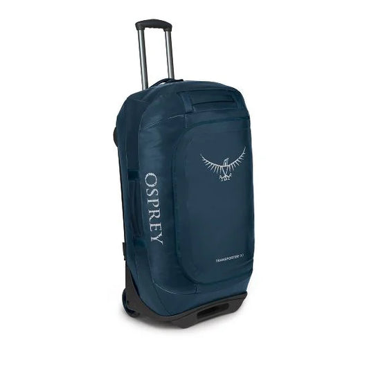 Osprey Transporter® Wheeled Duffel 90L Travel Wheels | Gear Hauler $340 Venturi Blue