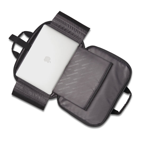 Samsonite CLASSIC 2 15.6 TSA 2 Compartment RFID Zippered Briefcase w/ trolley sleeve passthrough