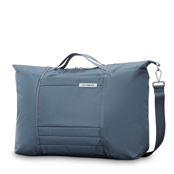 Samsonite UpLIFT Foldable Weekender Duffel with trolley sleeve passthrough Elemental Blue