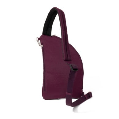 Baggallini Securtex Anti-Theft Half Moon Crossbody/Sling