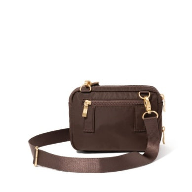 Baggallini Modern Double Zip RFID Crossbody