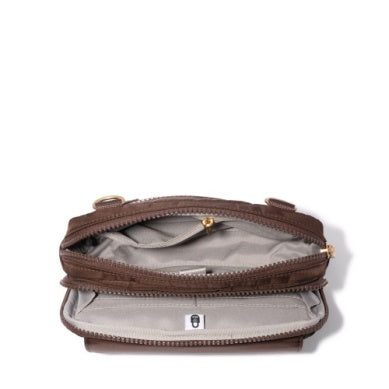 Baggallini Modern Double Zip RFID Crossbody