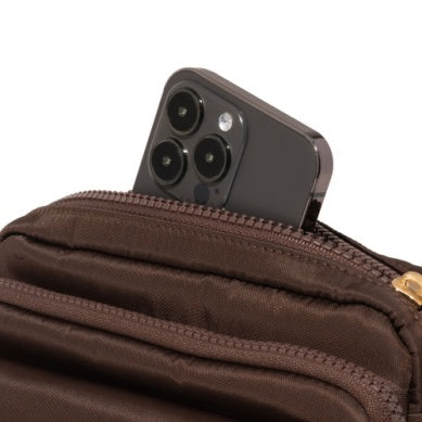 Baggallini Modern Double Zip RFID Crossbody