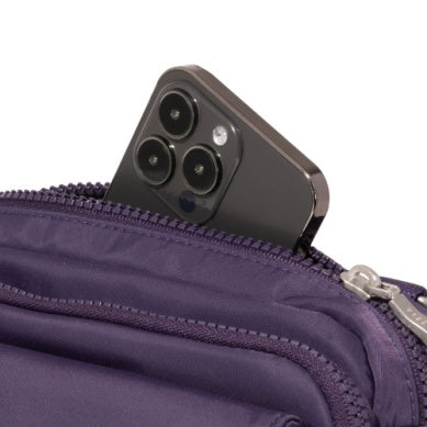 Baggallini Modern Double Zip RFID Crossbody