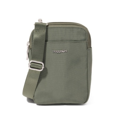 Baggallini Modern Take Two RFID Crossbody Thyme