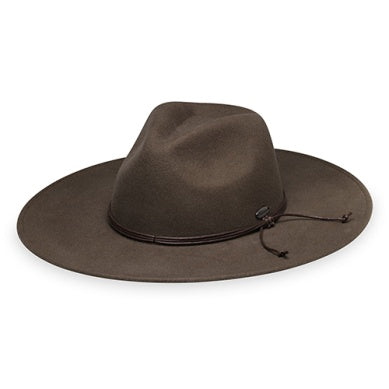 Wallaroo Packable Hat - Colorado UPF 50+ Truffle Medium