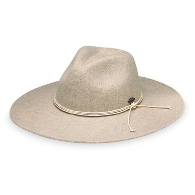 Wallaroo Packable Hat - Colorado UPF 50+ Oatmeal Medium