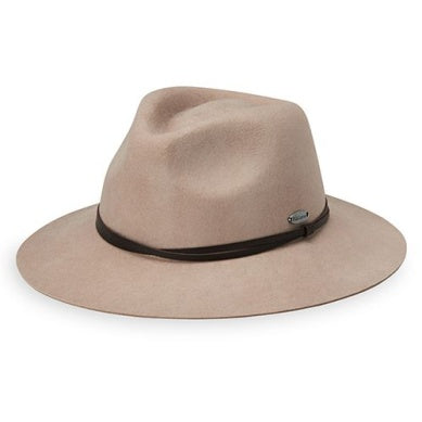 Wallaroo Packable Hat - Aspen UPF 50+ Taupe Medium