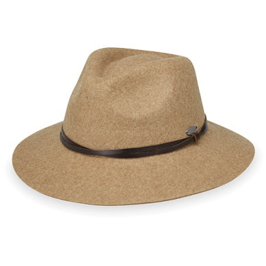 Wallaroo Packable Hat - Aspen UPF 50+ Camel Medium