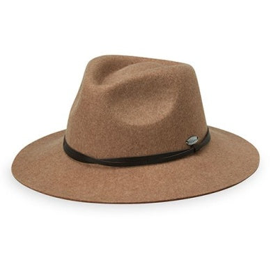 Wallaroo Packable Hat - Petite Aspen UPF 50+ Camel XS S