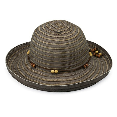 Wallaroo Hat - Breton UPF 50+ Chocolate Medium