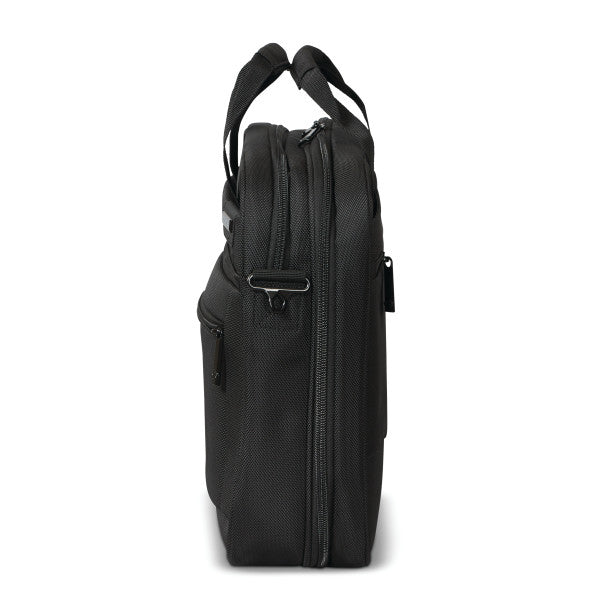 Samsonite CLASSIC 2 15.6 TSA 2 Compartment RFID Zippered Briefcase w/ trolley sleeve passthrough