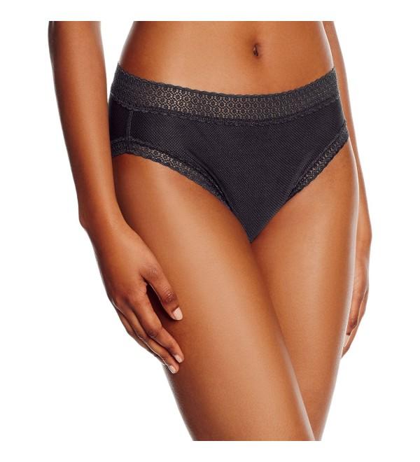 Exofficio- Women's Give-N-Go Lacy Bikini Brief- 2241-2648 Black XS