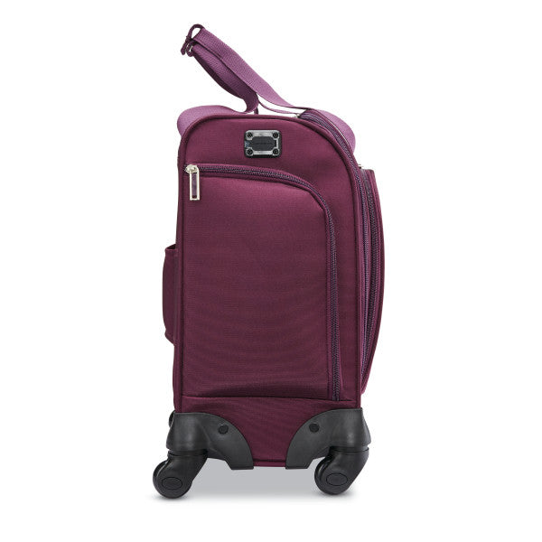 Samsonite Softside Underseat Spinner w/ USB Port and trolley sleeve passthrough