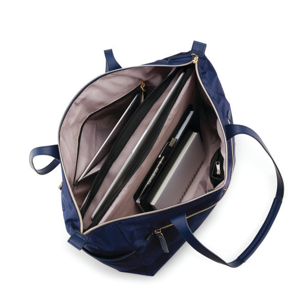 Samsonite MOBILE SOLUTION Deluxe Carryall Laptop Tote w/ trolley sleeve passthrough