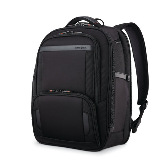 Samsonite SAMSONITE PRO RFID Slim Laptop Backpack w/ trolley sleeve passthrough Black