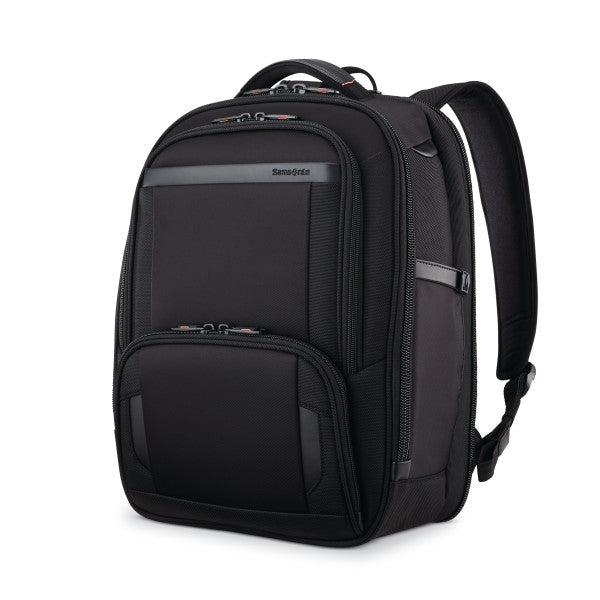 Samsonite SAMSONITE PRO RFID Slim Laptop Backpack w/ trolley sleeve passthrough Black