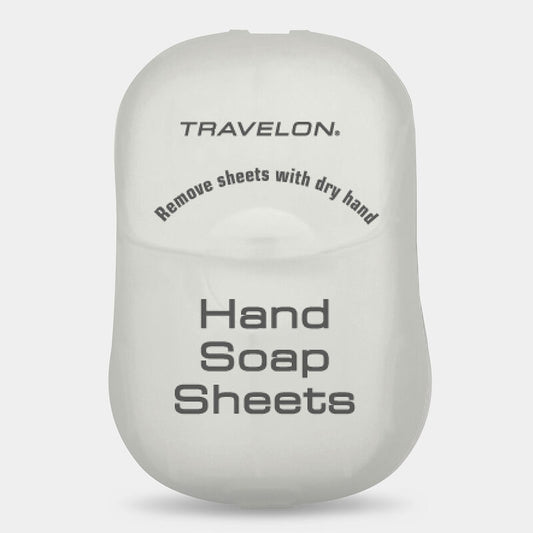 Travelon Hand Soap Sheets- 50 sheets White